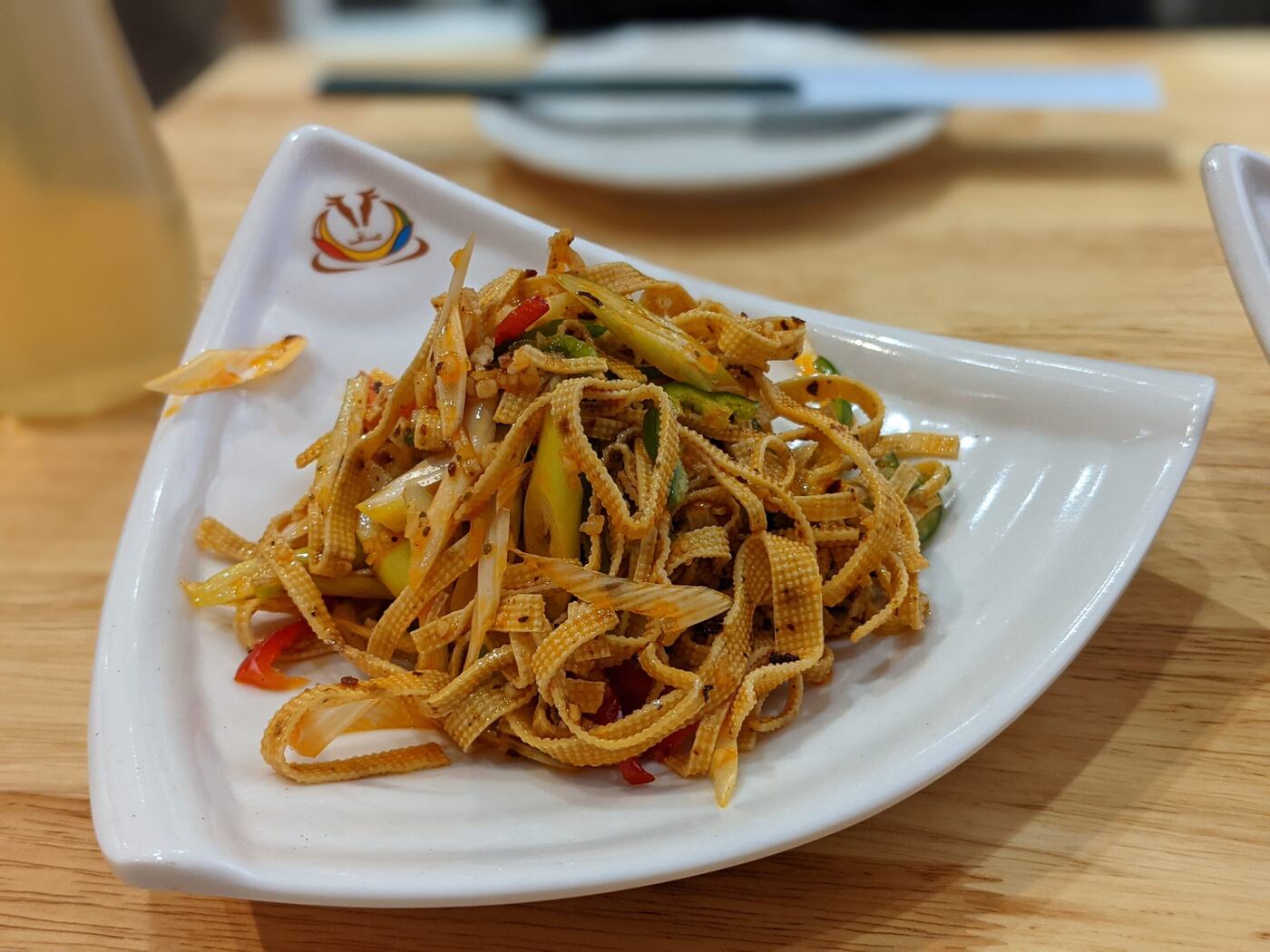 干し豆腐の和え物